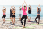 Yoga à la plage