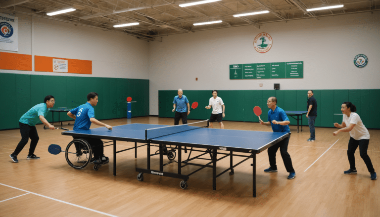 découvrez le handisport ping pong, une discipline inclusive qui permet à chacun, quel que soit son handicap, de pratiquer le tennis de table. un sport où la convivialité, la performance et le dépassement de soi se rencontrent pour créer un environnement accessible et stimulant.