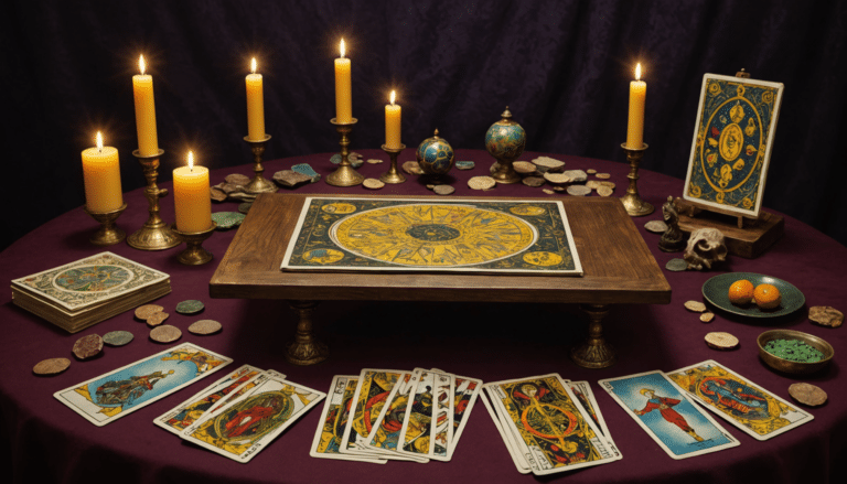 découvrez notre guide complet pour débuter et maîtriser le tarot. apprenez les bases, les différentes cartes et les techniques essentielles pour interpréter les tirages. initiez-vous à cet art mystique et développez votre intuition à travers des conseils pratiques et des astuces pour les novices.