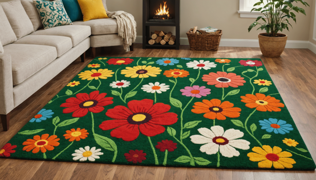 découvrez nos tapis fleuris, l'accessoire essentiel pour transformer votre espace de vie en un havre de paix. offrant confort et style, ces tapis apportent une touche de nature et favorisent votre bien-être au quotidien.