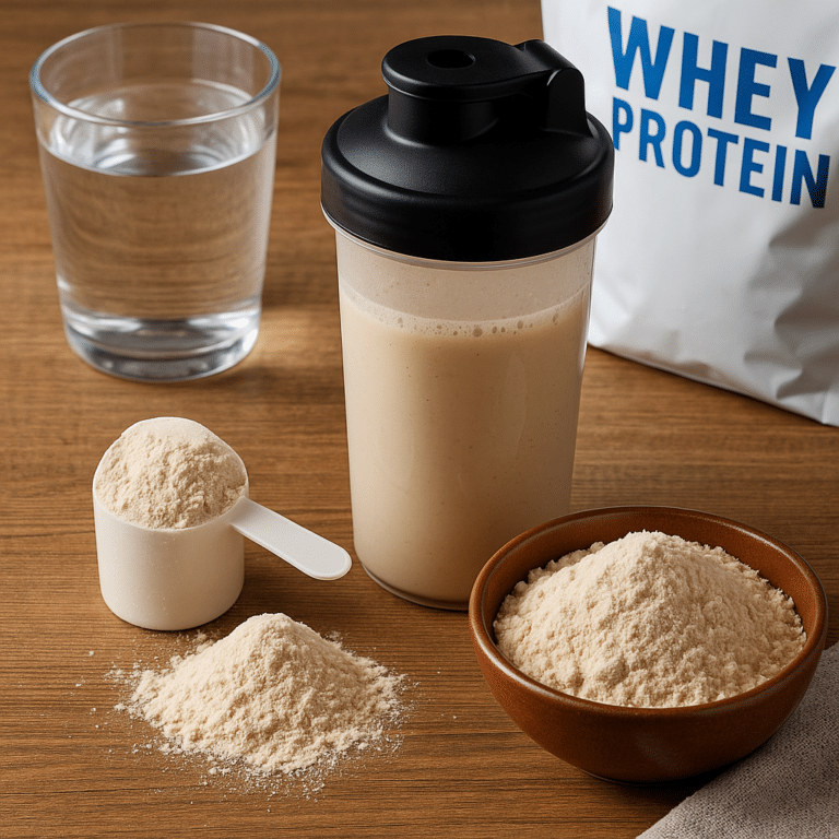 Comment bien consommer de la whey