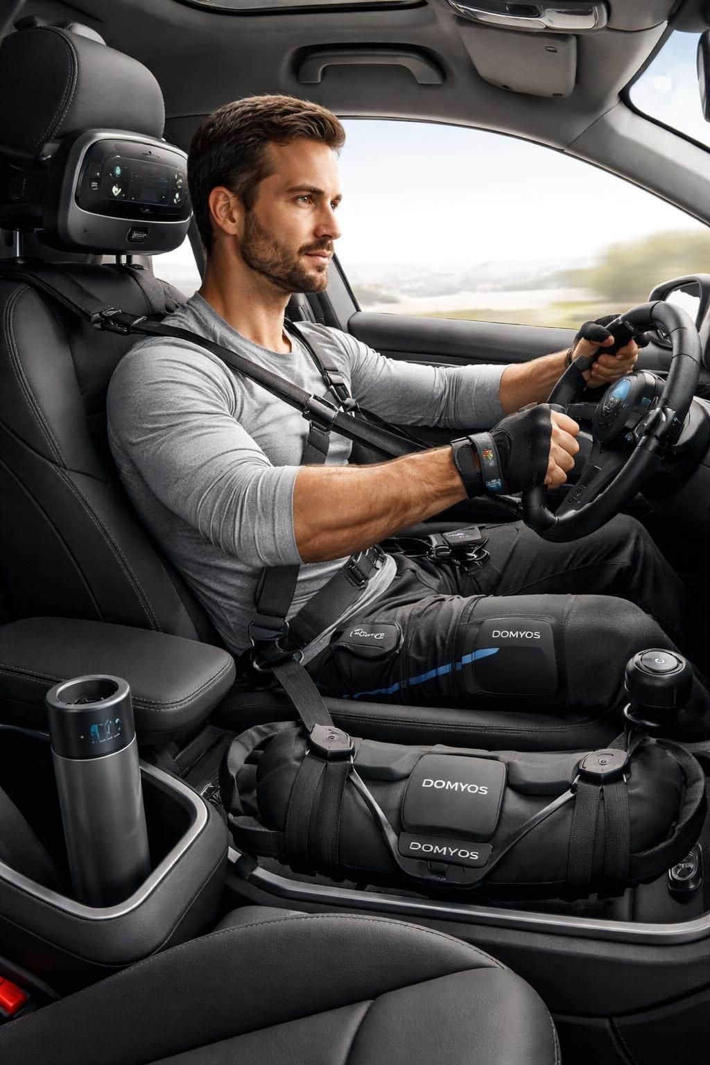 découvrez les nouveaux équipements sportifs domyos de decathlon, spécialement conçus pour les conducteurs automobiles alliant confort, sécurité et performance.